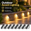 8-Pack Solar LED Step Lights, Waterproof Outdoor Stair & Deck