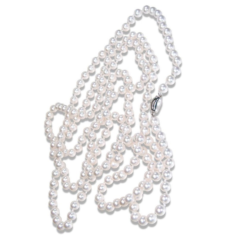 [You and My Jewelry Box] Pearl Necklace, 0.2 inch (6