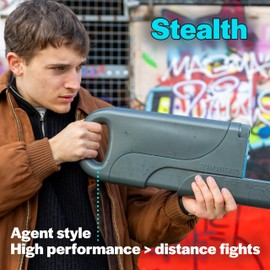 Incog Water Gun: Stealth Water Soaker with Long Range 32' Water Jet and Big 1200 CC Tank - Powerful, Stylish Water Guns in 4 Colors