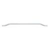 White Steel Pipe Grab Bar - 900mm Length - Rounded
