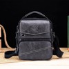 Casual Shoulder Bag Men's Crossbody Bag Cowhide Small Backpack Travel