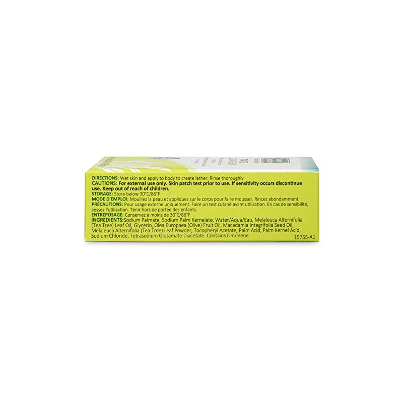 Thursday Plantation Tea Tree Cleansing Bar for Acne-prone Skin on