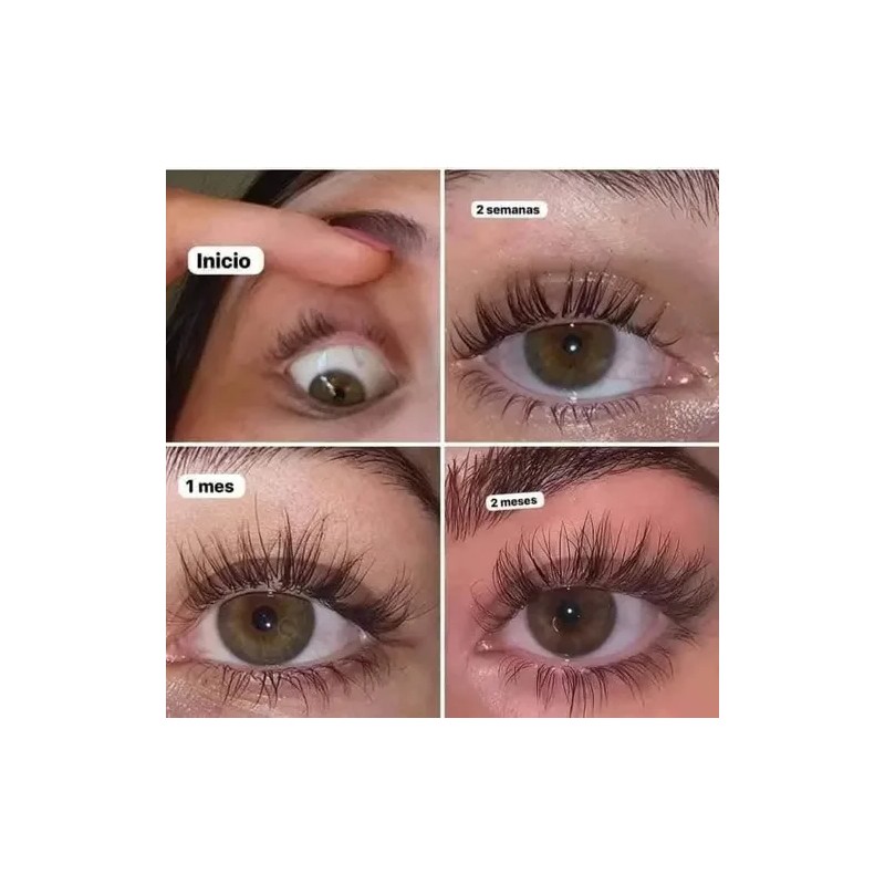Máscara De Pestañas Doble Lahs+serum Con Capixyl/ Farmasi