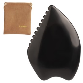 Gua Sha Tools, Bian Stone Face Massage Scraping Guasha Facial Comb
