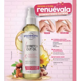 Stanhome Aceite Anti-estrias Stretch Out Oil 125 Ml Vainilla