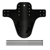 Mud Guard Wear-resistant Mudguard Mountain Accessories Professional Gears , Black