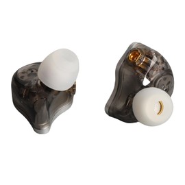 Wired Gaming Headphones, HiFi IEM Earphone with Detachable Cable, Noise Cancelling, in Ear Monitors for Musicians Singers Music Enthusiasts Stage Studio (Silver)