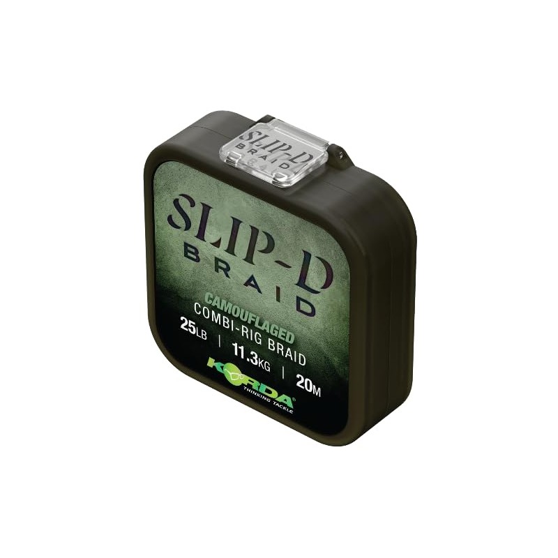 Korda Slip-D Braid Combi Rig Braid Camo 25lb 20m |