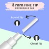 Chalkola White Chalk Pens - White Dry Erase Liquid Chalk