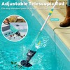 EFURDEN Pool Vacuum for Above Ground Pool, Cordless Handheld Rechargeable