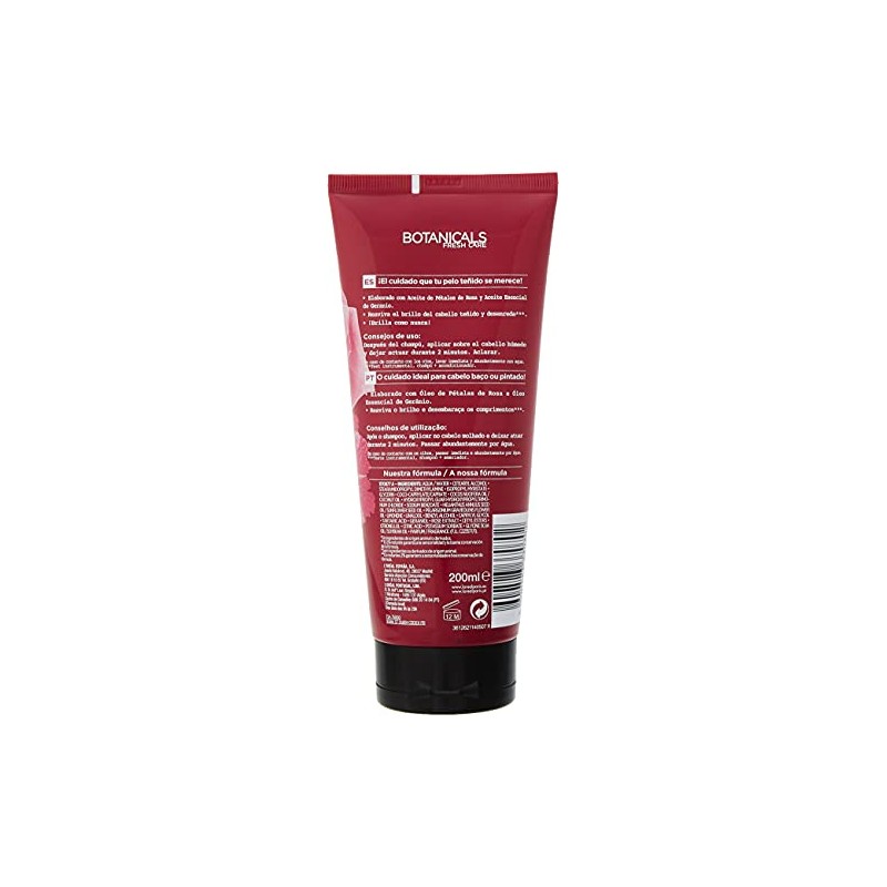 L´Oréal Paris Botanicals Geranio Crema Suavizante Remedio De Brillo 200Ml