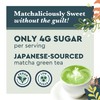 Matchalicious Japanese Matcha Powder, Sweetened Green Tea Powder Vegan, Gluten