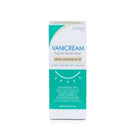 Vanicream Facial Moisturizer For Sensitive Skin Broad Spectrum SPF 30 2.5 OZ