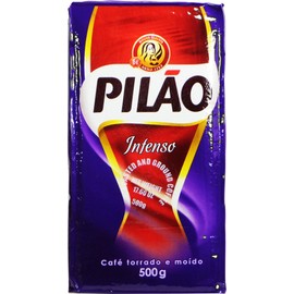 Pilão - Coffee Rost and Ground - Intense - 17.63 Oz (PACK OF 02) | Café Torrado e Moído - Intenso - 500g