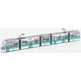 Railway Collection 316602 Iron Collection Hiroshima Electric Railway 5100 Type 5108 Green Mover Max San Frecce Train 2021 Season Diorama Supplies