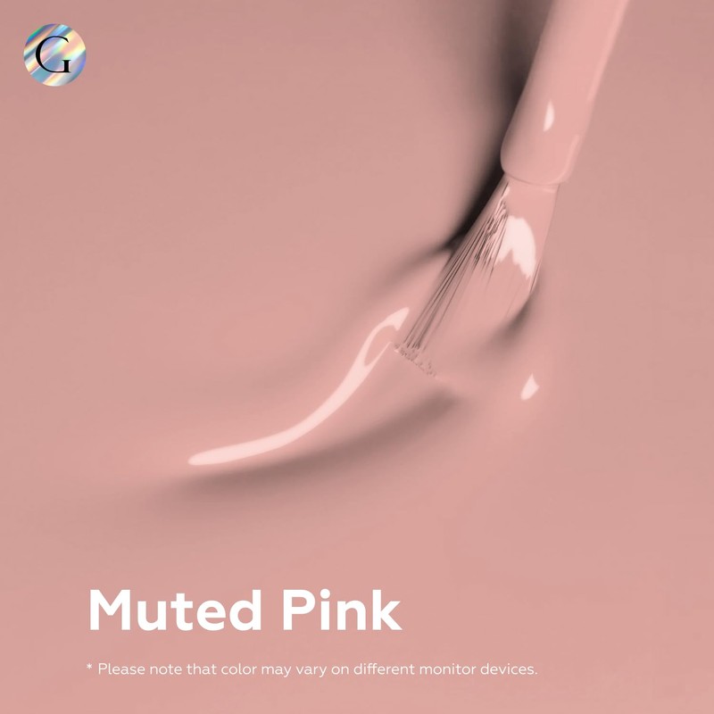 GLOSS Gel Nail Polish | Muted Pink 15ml 1 pcs
