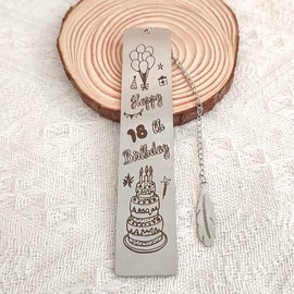 18 Yr Old Birthday Gift Bookmarks for 18 Year Old Boys Girl Birthday Gifts for Nephew Granddaughter 18th Birthday Gift for Girls Boys Always Remember You are Braver Bookmark