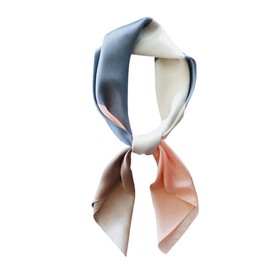 SEENFAAN Women's Scarf, Women's Scarf, 27.6 inches (70 cm), Neckerchief, Stylish, Square, Shawl, For Uniforms, How To Wrap Office Scarf, Formal Bag, Scarf, Pink