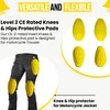 MOTOSTYLEWEAR - CE Level 2 Certified Armor Pads Pack of