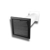 Exhaust Air Wall Box Standard Wall Duct Backflow Flap Diameter