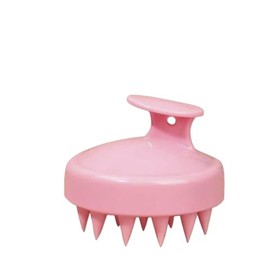 Generic Scalp Massager, Scalp Scrubber, Wheat Straw Hair Scalp Massager, Shampoo Brush for Hair Growth, Wet and Dry Hair, Scalp Exfoliator for Men and Women (Pink)