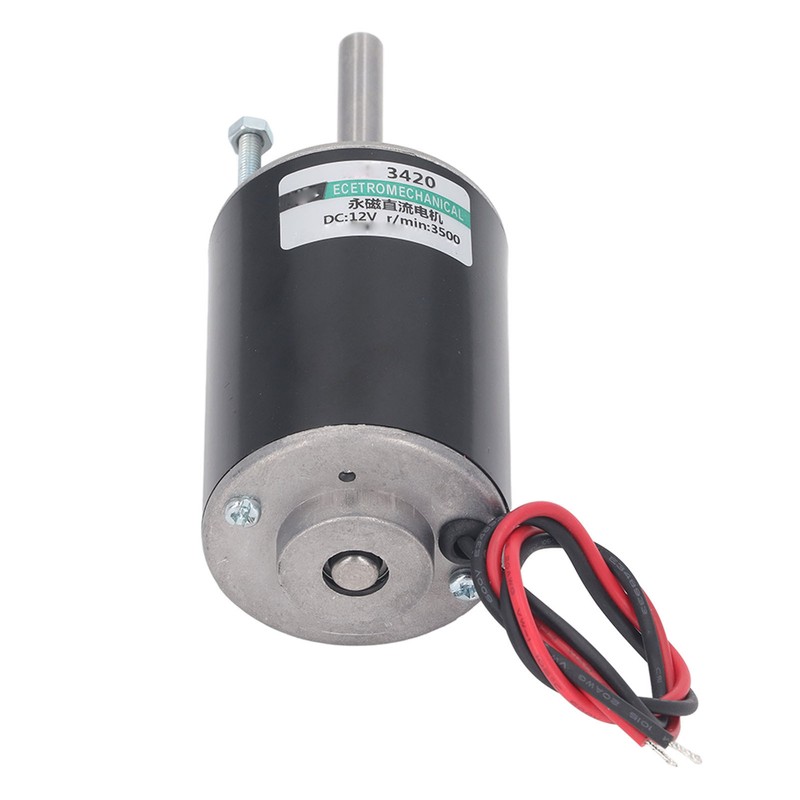 12V 30W High Speed Permanent Magnet DC Motor 3420 Forward