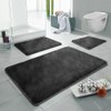 Linden Berg Bath Mat Anthracite 50 x 55 cm -