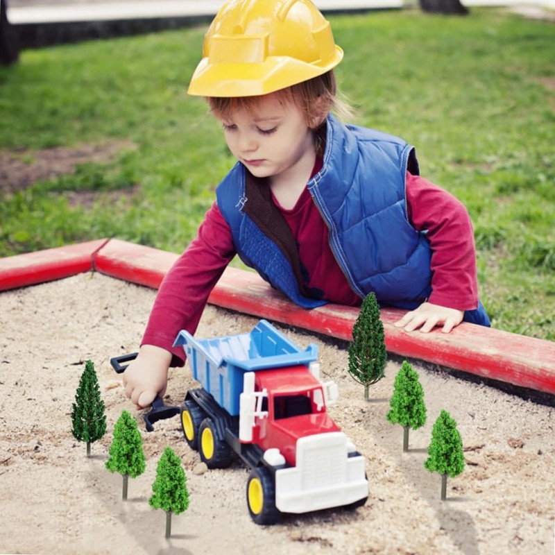 siawadeky Artificial Tree, Model Tree, Mini Tree, Set of 55,