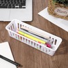 15 Pack Plastic Storage Baskets for Organizing Small Narrow Storage