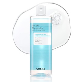 COSRX Low pH Niacinamide Micellar Cleansing Water by Cosrx for Unisex - 13.52 oz Cleanser