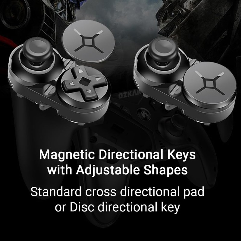 Ozkak Modular Wireless Pro Controller for Switch/OLED/Lite, Gamepad with Programmable