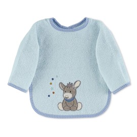 Sterntaler Emmi Baby Boys' Bib with Sleeves, Blue, 73 x 50 cm