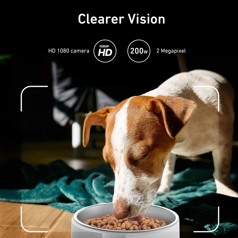 Automatic Dog & Cat Feeder with Camera & WiFi –
