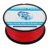Reaction Tackle Braided Fishing Line NO Fade Red 50LB 150yd