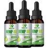 Gotas de aceite de cáñamo (paquete de 3) de alta