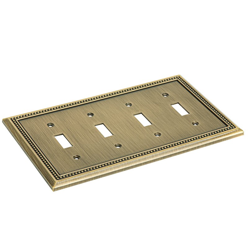 Henne Bery Sunken Pearls Heavy Duty Decorative Wall Plate Switch