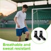 Qoncosy 2 Pairs Christian Soccer Socks,Cross Grip Anti Slip Religious