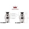 Waste King Garbage Disposal for Kitchen Sink with Power Cord,