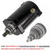 Caltric Starter & Drive for Kawasaki 650 Ts X2 Sx