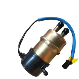 FJmark 49040-1055 Fuel Pump Gasoline Pump 12V Motorcycle Universal Replacement Old Car Custom Filter Compatible (10mm)