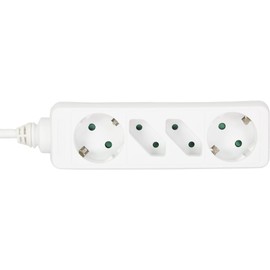 InLine 16441W Power Strip 6 Sockets 6 x Protective Contacts White
