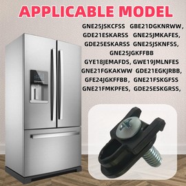 WR01X39781 Refrigerator Door Handle Fastener, Compatible with GE Refrigerator Freezer Handle Replacement Parts, Model AP7175647 WR01X25070 （2 Pack ）