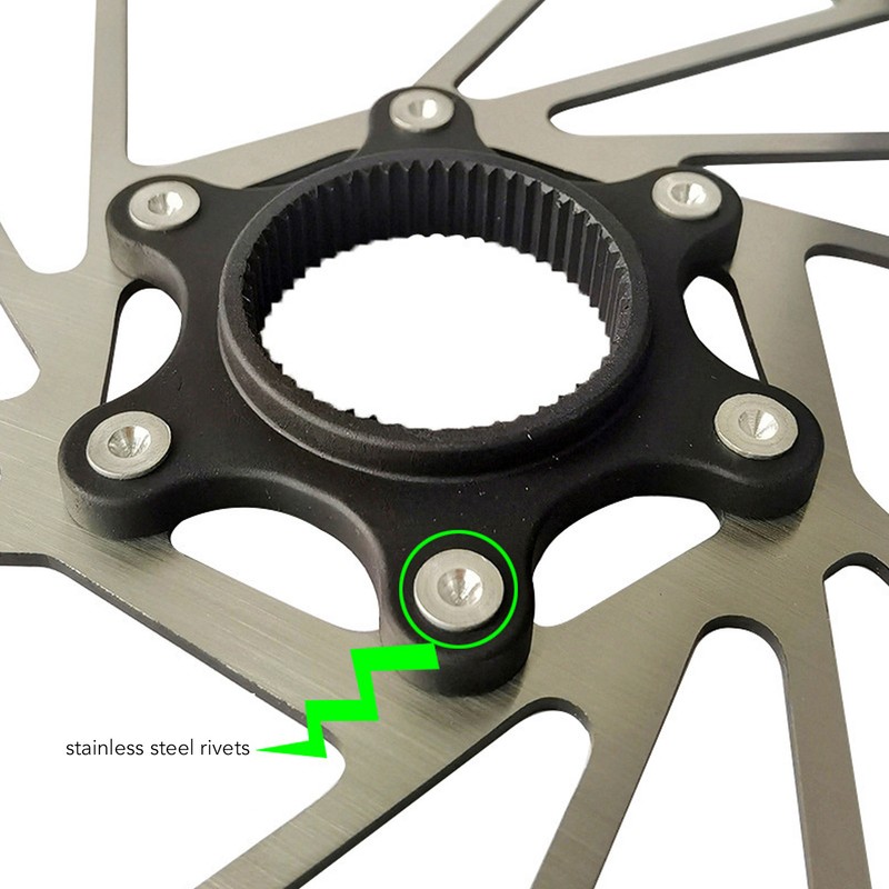 Bike Disc Brake Rotor 160mm Central Lock Hollow Design Disc