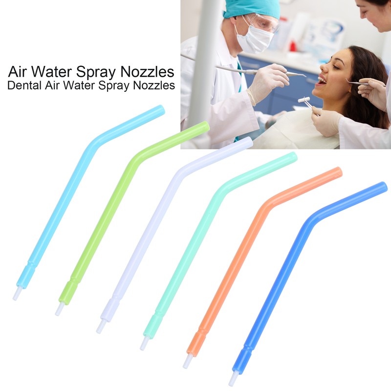 250pcs / bag Dental Air Water Spray Nozzles Tips Disposable