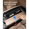 LANGBEAN Armrest Storage Box for Peugeot 3008 5008, Centre Console