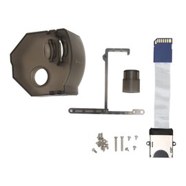 Remote Storage Card Mounting Kit Heat Dissipation 3D Print Storage Card Extender Adapter for Dreamcast GDEMU Transparent Black