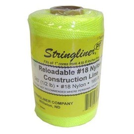 Yellow Braided Twine-500'-Refill