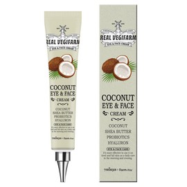 Fotherskin Superfood Real Vege Farm Eye and Face Cream 45ml Coconut / 포더스킨 슈퍼푸드 리얼 베지팜 아이 앤 페이스 크림 45ml 코코넛