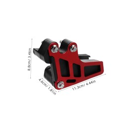 Mobestech Motorcycle Chain Guide Mini Bike Accessory Chain Guard Clutch Cover Durable Construction Easy Fit