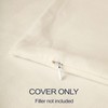 Encasa Homes Cushion Covers, 2 Pieces, 3 Sizes